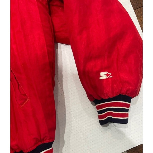 VINTAGE Starter MLB St. Louis Cardinals 80/90s Bomber Old Logo Jacket Coat Small - Picture 11 of 11
